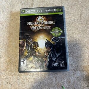 2009 Mortal Kombat vs DC Universe Xbox 360 Game